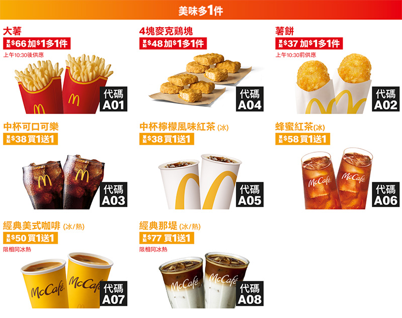 2025【McDonald's麥當勞優惠】3月優惠卷、優惠代碼、歡樂送優惠、買一送一與早餐優惠無敵懶人包！