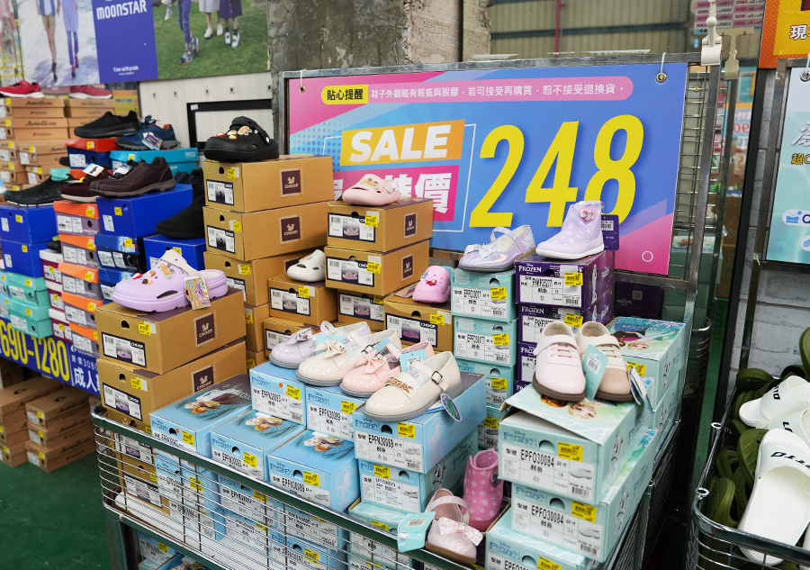 2025【美力–台中特賣會】年終開倉運動鞋特賣！卡通童鞋、登山健行鞋、護趾涼鞋、職人工作鞋、服飾與包配件全面1折起！