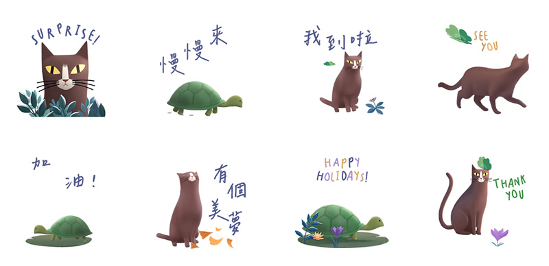 2026【LINE貼圖免費下載】1月32款動動手指就能試用&擁有的免費LINE貼圖♪