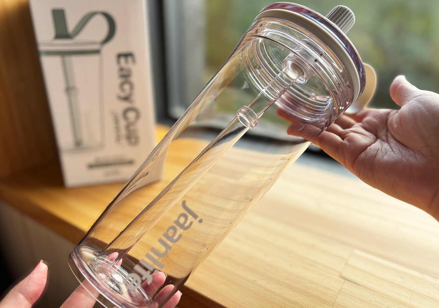 【環保杯推薦】EacyCup超大容量手搖杯&保溫保冰不鏽鋼杯，粗細吸管自由替換超好用！