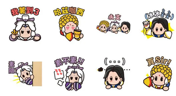 《麥當勞霹靂甜心傳》限定貼圖第二彈