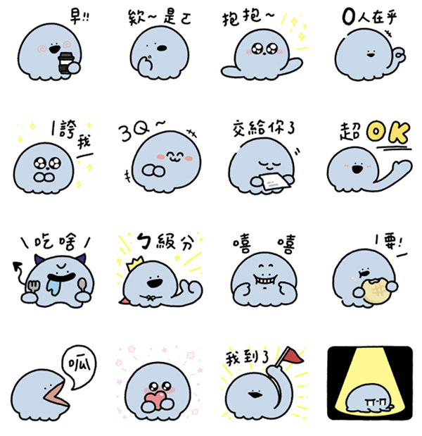 LINE購物直播 ×那隻水母